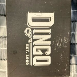 Dingo Black and White Logo Box